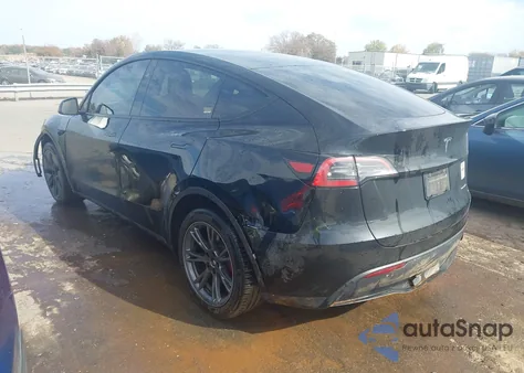 2025 Tesla Model Y Long Range Dual Motor All-Wheel Drive из США, поврежденный, VIN 7SAYGDEE9SA355439